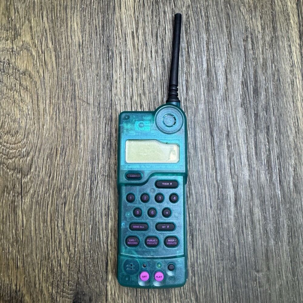 RARE Vintage 1990’s V-Link Model‎ 840020 Mobile Cell Phone - Green - UNTESTED